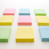 BAZIC 100 Ct. 3" X 3" Stick On Notes, pack of 24