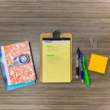 BAZIC 80 Ct. 3" X 3" Neon Stick On Notes, pack of 24