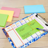 BAZIC 100 Ct. 3" X 5" Stick On Notes, pack of 24