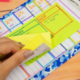 BAZIC 100 Ct. 3" X 5" Stick On Notes, pack of 24