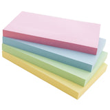 BAZIC 100 Ct. 3" X 5" Stick On Notes, pack of 24