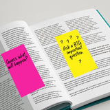 BAZIC 70 Ct. 3" X 5" Neon Stick On Notes, pack of 24