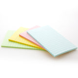 BAZIC 50 Ct. 4" X 6" Lined Stick On Notes, pack of 24