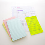 BAZIC 50 Ct. 4" X 6" Lined Stick On Notes, pack of 24