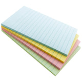 BAZIC 50 Ct. 4" X 6" Lined Stick On Notes, pack of 24