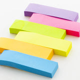 BAZIC 80 Ct. 1" X 3" Neon Page Markers (6/Pack), pack of 24