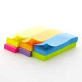 BAZIC 80 Ct. 1" X 3" Neon Page Markers (6/Pack), pack of 24