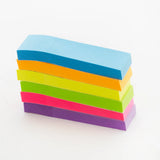 BAZIC 80 Ct. 1" X 3" Neon Page Markers (6/Pack), pack of 24