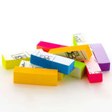 BAZIC 100 Ct. 0.5" X 1.75" Neon Page Markers (10/Pack), pack of 24