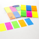 BAZIC 25 Ct. 1" X 1.7" Neon Color Standard Flags (6/Pack), pack of 24