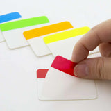 BAZIC 5-Colors 2" x 1.5" Filing Tabs (30 Tabs/Pack), pack of 24
