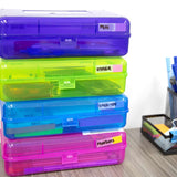 BAZIC 30 Ct. 0.5" x 1.7" Neon Color Coding Flags w/ Dispenser (4/Pack), pack of 24