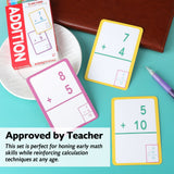 BAZIC Addition Flash Cards (36/Pack), pack of 24