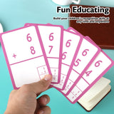 BAZIC Addition Flash Cards (36/Pack), pack of 24