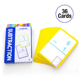 BAZIC Subtraction Flash Cards (36/Pack), pack of 24