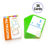 BAZIC Multiplication Flash Cards (36/Pack), pack of 24