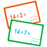 BAZIC Division Flash Cards (36/Pack), pack of 24
