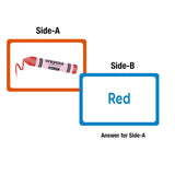 BAZIC Colors Preschool Flash Cards (36/Pack), pack of 24