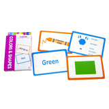 BAZIC Colors Preschool Flash Cards (36/Pack), pack of 24