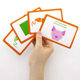BAZIC Colors Preschool Flash Cards (36/Pack), pack of 24