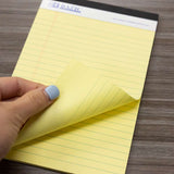 BAZIC Perforated Writing Pad, 50 Sheets 5x8 Inch, C Total 2 Count [Office Product] (1-PACK OF 2)