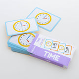 BAZIC Time Flash Cards (36/Pack), pack of 24