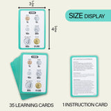 BAZIC Money Flash Cards (36/Pack), pack of 24