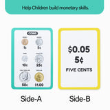 BAZIC Money Flash Cards (36/Pack), pack of 24
