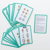 BAZIC Money Flash Cards (36/Pack), pack of 24