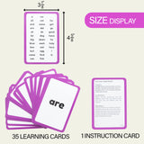 BAZIC Sight Word Flash Cards (36/Pack), pack of 24