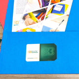 BAZIC Premium 2-Pocket Portfolio (25/Box)-Pack of 5
