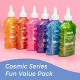 BAZIC 6.76 FL OZ (200 mL) Cosmic Series Glitter Glue-pack of 24
