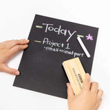 BAZIC Felt Chalkboard/Whiteboard Eraser, pack of 24