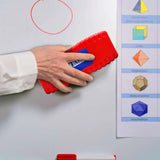 BAZIC Ergonomic Magnetic Whiteboard Eraser, pack of 24