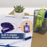 BAZIC Mini Standard (26/6) Stapler w/ 500 Ct. Staples, pack of 24