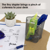 BAZIC Mini Standard (26/6) Stapler w/ 500 Ct. Staples, pack of 24