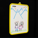 BAZIC 7.4" X 10.3" Double Sided Dry Erase Learning Board w/ Marker, pack of 24