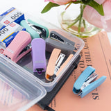 BAZIC Mini Pastel Color Standard (26/6) Stapler w/ 500 Ct. Staples, pack of 24
