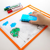 BAZIC Magnetic Whiteboard Eraser w/ Foam Comfort Grip, pack of 24