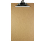 BAZIC Wood Clipboard Legal Size 15.5"x 9" Sturdy Spring Clip, 24-Pack