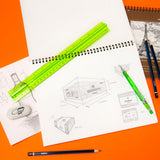 BAZIC #2B Premium Wood Pencil (12/Pack), pack of 24
