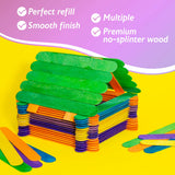 BAZIC Jumbo Colored Craft Stick (50/Pack), pack of 24