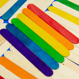 BAZIC Jumbo Colored Craft Stick (50/Pack), pack of 24