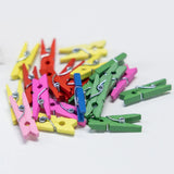 BAZIC Mini Colored Clothes Pin (50/Pack), pack of 24