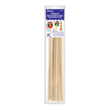BAZIC Assorted Round Natural Wooden Dowel (10/Bag), pack of 24