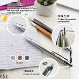 BAZIC Crystal 0.7 mm Mechanical Pencil (3/Pack), pack of 24