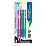 BAZIC Electra Sparkly 0.7 mm Mechanical Pencil w/ Glitter Grip (4/Pk), pack of 24