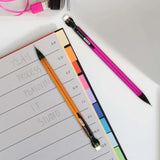 BAZIC Electra 0.7 mm Fashion Color Mechanical Pencil (5/Pack), pack of 24