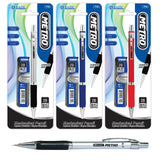 BAZIC Metro 0.7 mm Mechanical Pencil w/ Ceramics High-Quality Lead, pack of 24