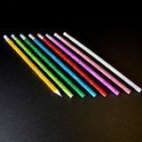 BAZIC Metallic Glitter Wood Pencil w/ Eraser (8/Pack), pack of 24